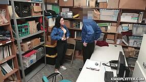 lp officer feeds monica saige big cock in mouth ransacking