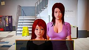 My New Family 466 Brings Erotic Cartoon Fun with Teen Brunette