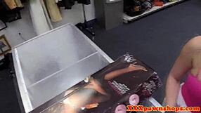 look at that petite teen getting a facial after blowjob!