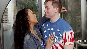 Threesome With Skinny Stepsisters Amber Summer And Sarah Lace?