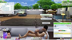 in this 3d anime, characters experience their first fucking encounter.