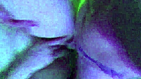 Blonde MILF Mommy Fucks Big Monster Cock In Neon Sex Scene