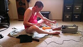 A dildo-toting madman of a solo exhibition by Sissy Jeffrey Hewitt and some hot cock performance