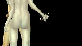 Reduction of textual information to simply a narration in Hindi adds to the pleasure of a particular 3D animated lesbian experience