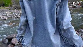 Can this cutie handle pleasure in the mountains with a creampie?