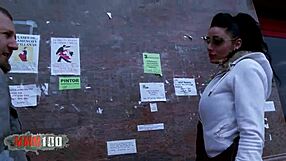 Lamia Dark, a voluptuous Spanish MILF with tattoos, gets picked up and passionately fucked