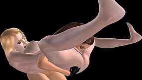 Reduction of textual information to simply a narration in Hindi adds to the pleasure of a particular 3D animated lesbian experience