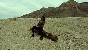 taking condom off for creampie on morning hike