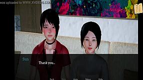 In my new family, erotic adventures unfold in episode 208