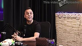 Slut Gives Intense Blowjob After Hearing About Condom In Sheer Red Lingerie