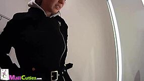 i witnessed amateur czech girls hanging out on the street near the mall