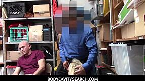 I watch as horny chick Madison Hart spreads her legs for a hard pole fucking in Bodycavitysearch