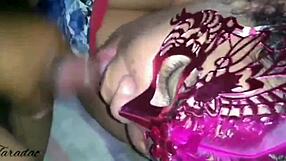 Taking Cum in Lingerie Session