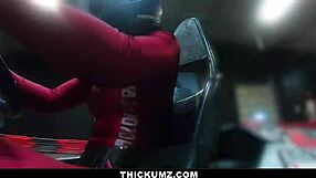 i took thickum brooklyn gray home after the go kart race and she gagged on my cock with deepthroat