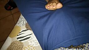 Mature wife passionately sucks big cock and dildo in homemade scene, loving cumshot on face