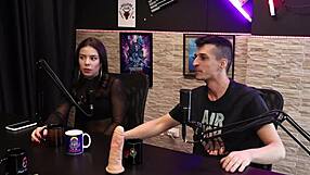 Pedro Teases Hot Black Babe With His Big Dick, Scaring Her Sensually