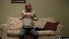 Shameless Teen 18+ Nympho Undresses And Masturbates On Webcam!