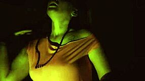 Two Scared Chicks Decide To Fuck Instead Of Horror