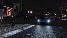 Gta 5 - Michael Pays For Hooker Service In The Game World.