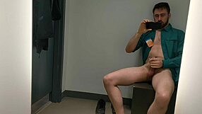 Macho Man Feels Intense Pleasure While Masturbating In Gay Video Number Thirteen