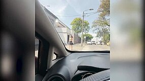 Latina Whore Pays for Ride with Ass Fucking