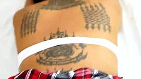 Asian Babe Takes Hard Doggy Fuck