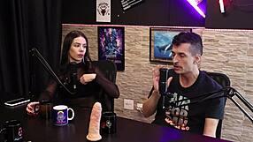 Pedro Teases Hot Black Babe With His Big Dick, Scaring Her Sensually