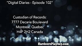 the glamour brunette dives into muff and sucks cock expertly