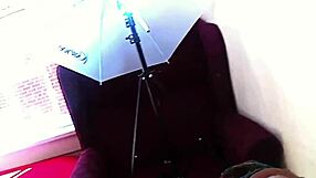 Perky ass in nasty blowbang with spitting and bukkake