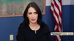 Stepmom Pays Principal with Rough Sex for Stepdaughter’s Kissing Booth Scandal.