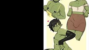 Crossdressing hentai compilation features anime characters in various scenes.