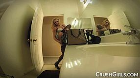 I'm blonde bombshell Briana Banks, havin a new client for blowjob and bent over fucking