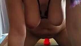 Passionately Playing With My Big Tits