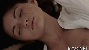 i deeply drill my tight wet pussy with dildo