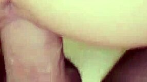 Emotional POV as stepteen takes intense facial cumshot.