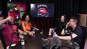 Pedro Teases Hot Black Babe With His Big Dick, Scaring Her Sensually