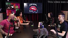 Pedro Teases Hot Black Babe With His Big Dick, Scaring Her Sensually