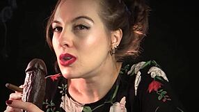 A Different Kind Of Blowjob With Lipstick Dirty Talk!