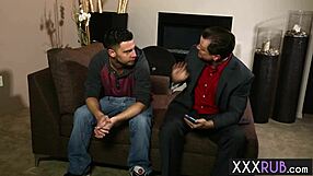 client experienced weird dick massage by a perverted latina milf lea lexis.