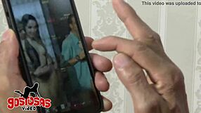 Baianinha brunette with small tits begs for hardcore sex like a prostitute.