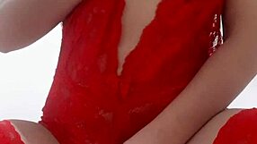 sramidia in lingerie playing with my wet pussy for hot solo fun