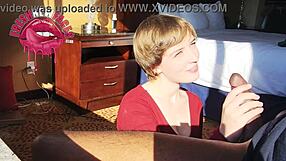 Want to see this shy ebony beauty's first blowjob on camera?