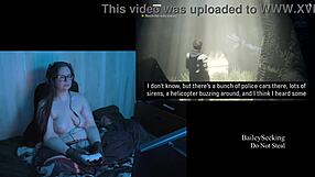 i play alan wake naked with brunette bbw