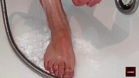 my dad's friend makes me give him a footjob