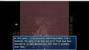 daruma escape with fingering and bondage toys in hentai style