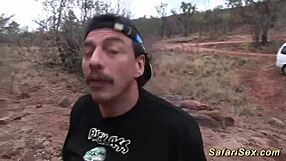 Skinny African Babe Outdoor Monster Cock Fuck