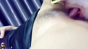 Thai teen plays with husband's toy in a live game by new241new