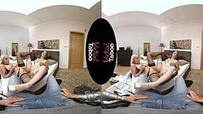 Virtual taboo scene where you watch but don't touch