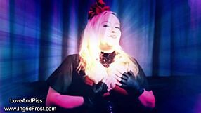 Ingrid Frost Humiliates with Big Tits and Ass in Toilet Femdom