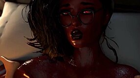 Futanari succub dominates with wild moves in an intense and freaky encounter.